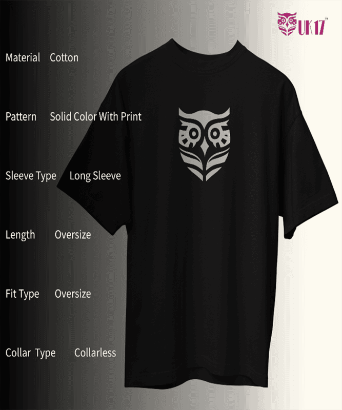 Black ONE Piece printed Graphics oversized t-shirt