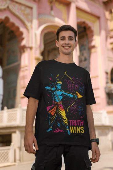 Truth Always Wins Luxury Oversized Tshirt