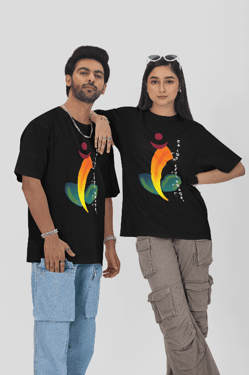OM Ganeshay Namah Oversized Tshirt