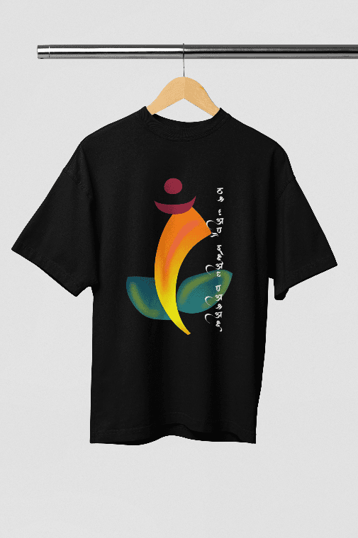 OM Ganeshay Namah Oversized Tshirt