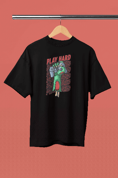 Play Hard Oversized t-shirt