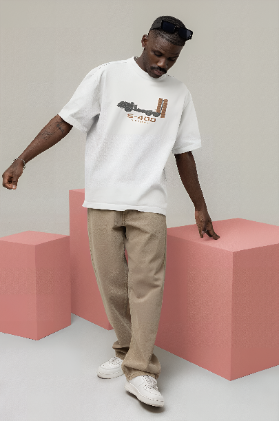 S400 Triumf Printed oversized Tshirt