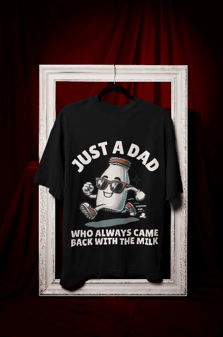 Dad's oversized t-shirt