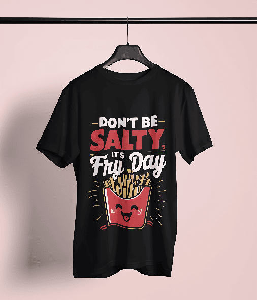 Friday black oversized t-shirt