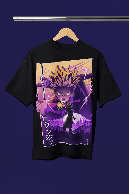 Super Hero Black oversized t-shirt