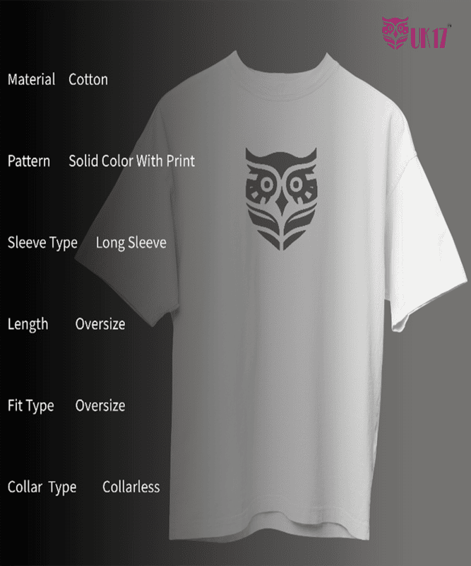Scrachy face oversized t-shirt
